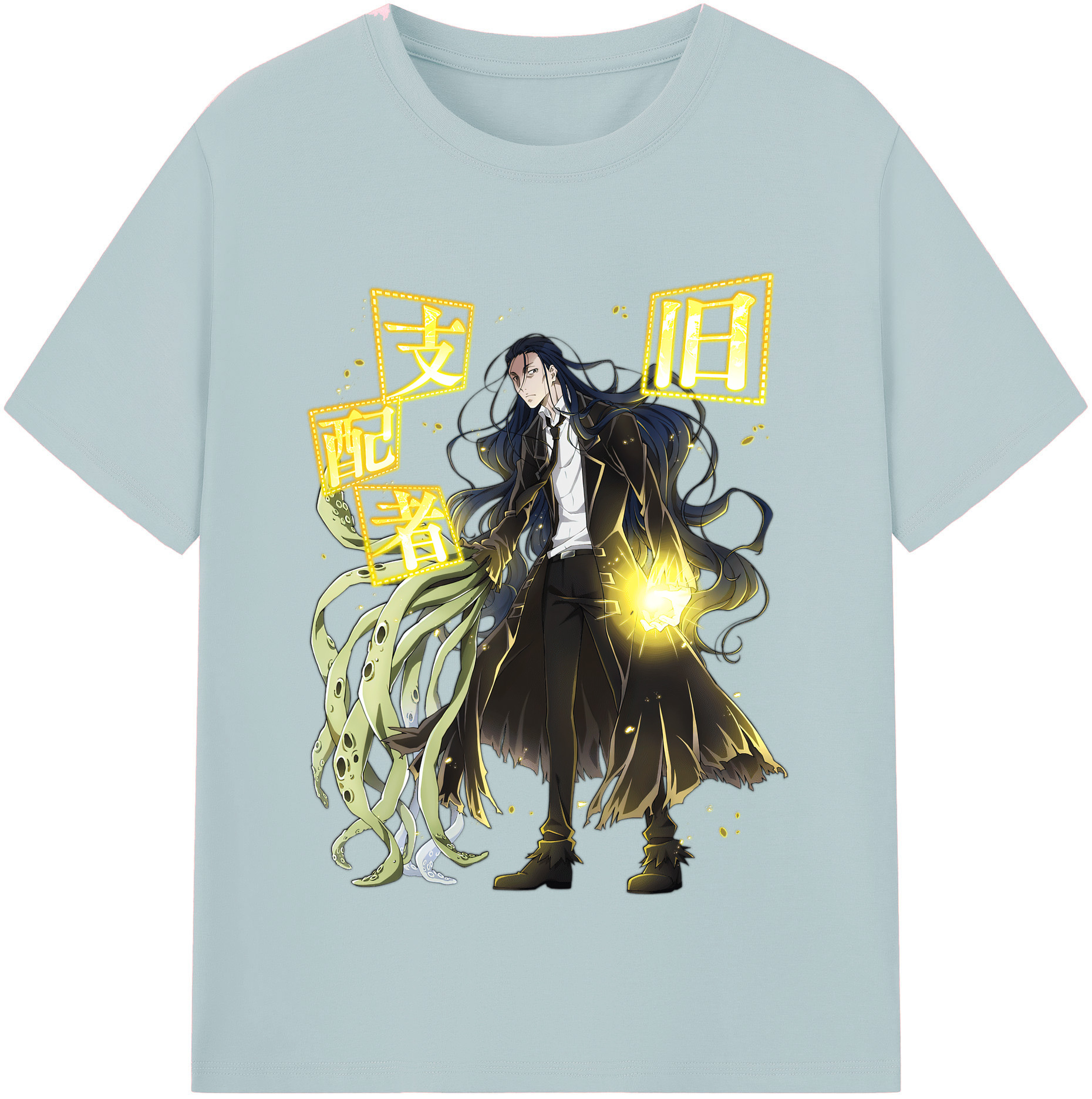 （画像用） 文豪ストレイドッグス Bungo Stray Dogs 綿100％半袖Tシャツ（フロントプリント）
